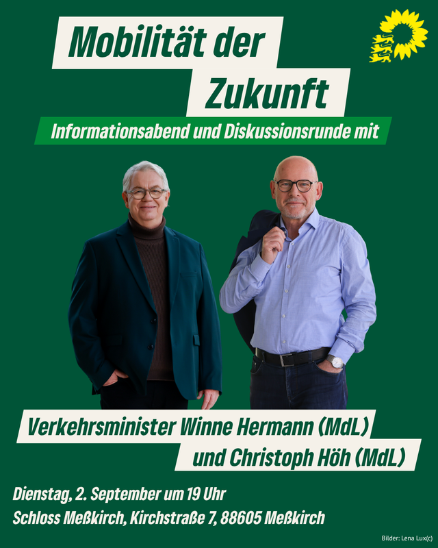 Verkehrsminister Winne Hermann zu Gast in Meßkirch